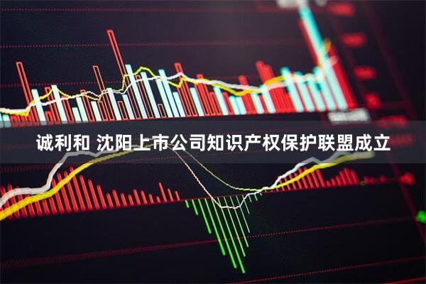 诚利和 沈阳上市公司知识产权保护联盟成立
